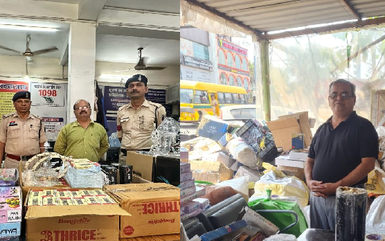 रायपुर में हुक्का कारोबार पर पुलिस का वार, दो सगे भाई गिरफ्तार, लाखों की सामग्री जब्त