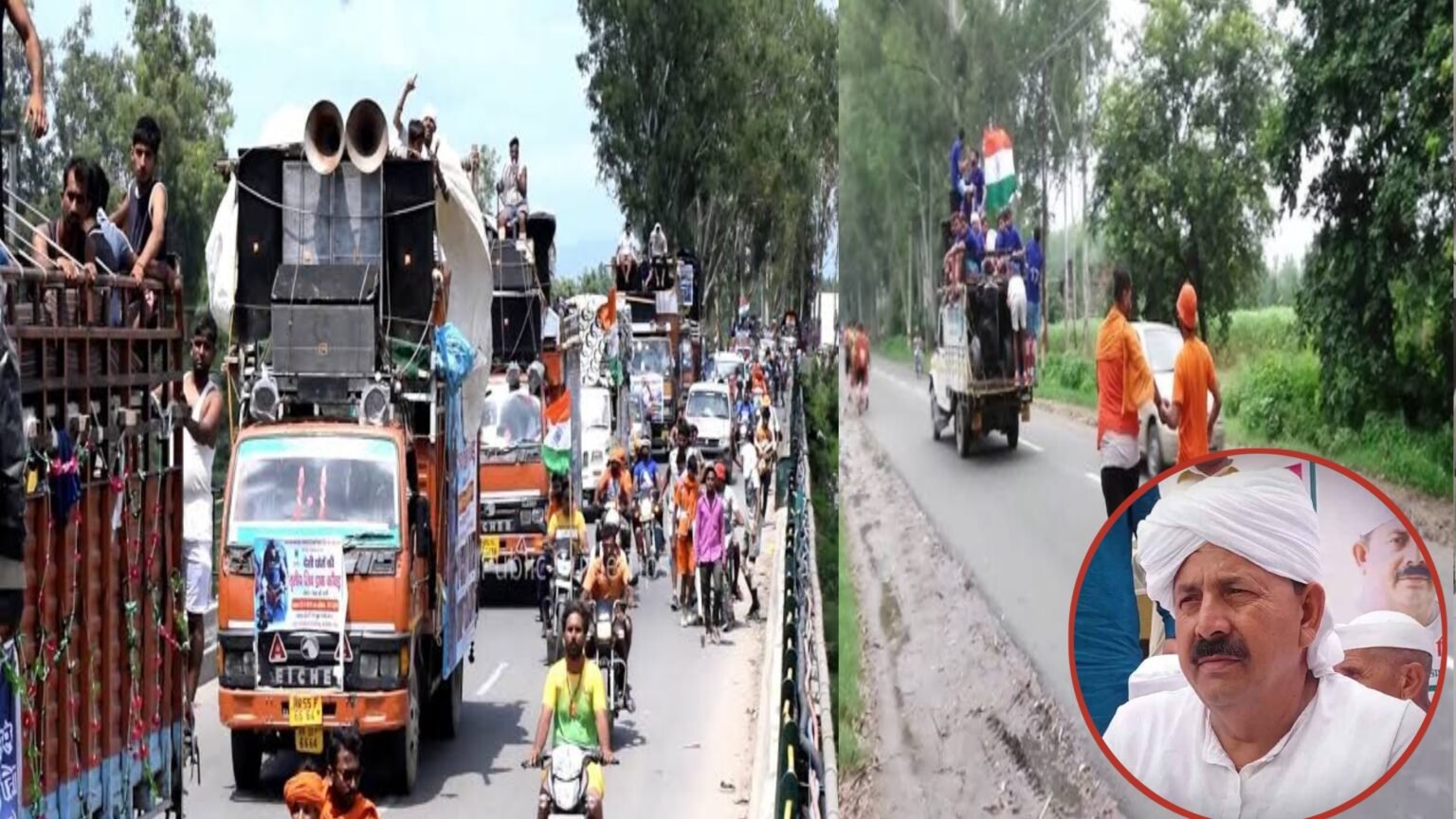 डाक कांवड़ और DJ कांवड़ पर लगे प्रतिबंध: भाकियू अध्यक्ष नरेश टिकैत की अपील