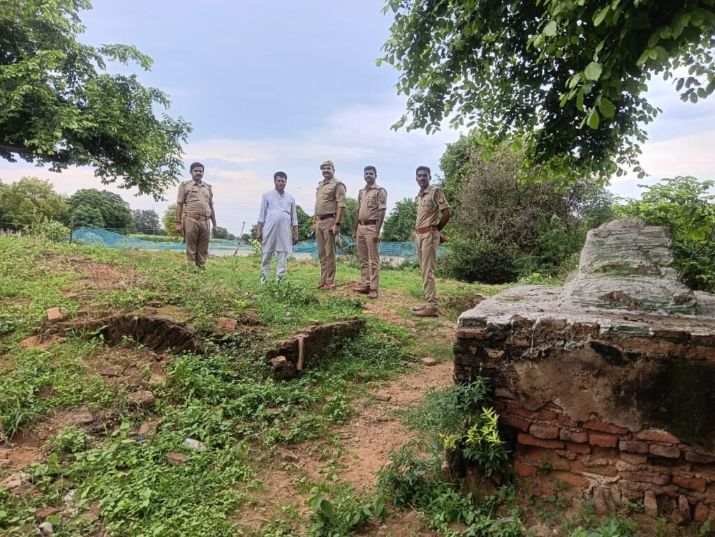 ताजियों के मार्गों का पुलिस ने किया निरीक्षण, मुहर्रम पर सुरक्षा के कड़े इंतजाम