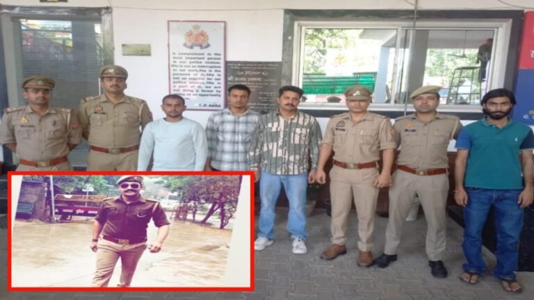 आगरा में सिपाही ने की शर्मनाक करतूत: युवक का अपहरण कर मांगी पांच लाख की फिरौती, साथियों समेत गिरफ्तार