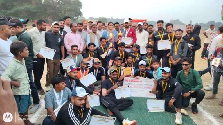 खेल महाकुंभ मेला बटेश्वर नाथ: फिरोजाबाद ने पोरसा को हराकर जीता T20 क्रिकेट खिताब, मॉरिस बने मैन ऑफ द सीरीज