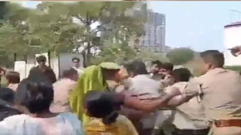 लखनऊ: सफाईकर्मी की संदिग्ध मौत के बाद थाने पर हमला, 10 पुलिसकर्मी घायल, लाठीचार्ज में कई और जख्मी