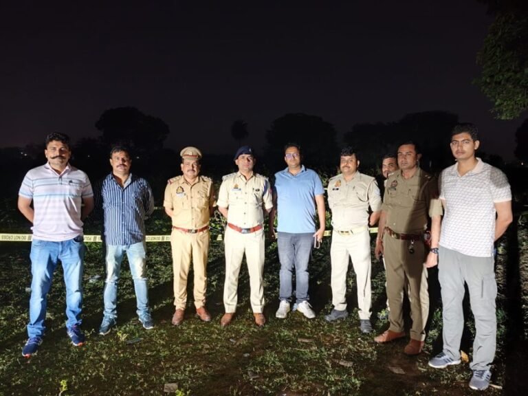 आगरा में बच्चा अपहरण का सनसनीखेज खुलासा: चाचा निकला मास्टरमाइंड, मुठभेड़ में दो बदमाश गिरफ्तार; गगन और साथी फरार