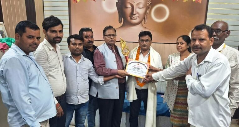 डा. वी.के. वर्मा को सरदार पटेल राष्ट्र गौरव सम्मान