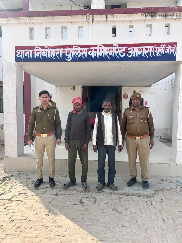 घूरे के विवाद में निबोहरा पुलिस ने दो लोगों को शांतिभंग में भेजा जेल, गोलीकांड का मुख्य आरोपी फरार