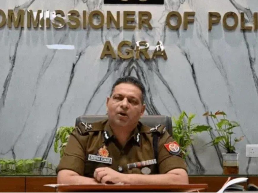 आगरा ट्रैफिक अलर्ट: पुलिस कमिश्नर दीपक कुमार की अपील – “चौराहे से 50 मीटर पहले वाहन न खड़ा करें, वरना होगा चालान!”