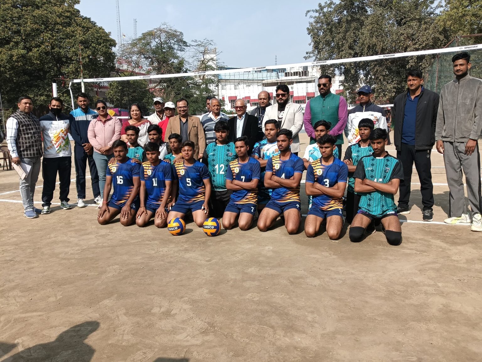 19 वॉलीबॉल चैंपियनशिप 2025 का समापन, कान्हा माखन व रतनलाल फूल कटोरी देवी स्कूल बने चैंपियन