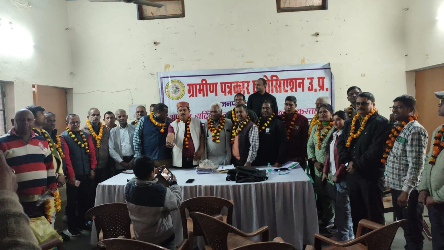 अयोध्या: ग्रामीण पत्रकार एसोसिएशन की बैठक में 2026 की नई जिला कार्यकारिणी का गठन, देवबक्श वर्मा फिर बने अध्यक्ष