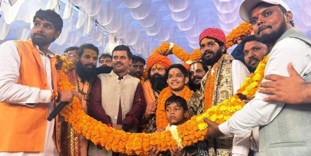 पैड़ा धाम में विशाल जागरण, भण्डारा, रक्तदान शिविर में उमड़ी आस्था