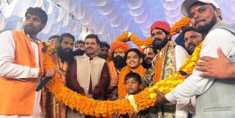 पैड़ा धाम में विशाल जागरण, भण्डारा, रक्तदान शिविर में उमड़ी आस्था