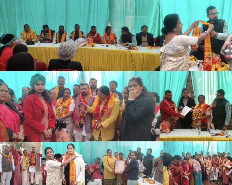 भा कि म यू का पद वितरण एवं सम्मान समारोह कार्यक्रम हुआ संपन्न धीरज सिकरवार रहे मुख्य अतिथि