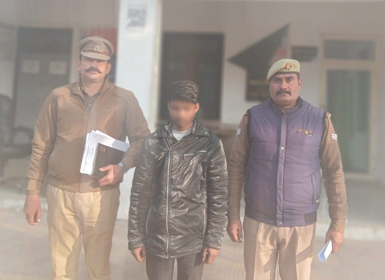 टप्पेबाजी के मामले में वांछित अभियुक्त गिरफ्तार