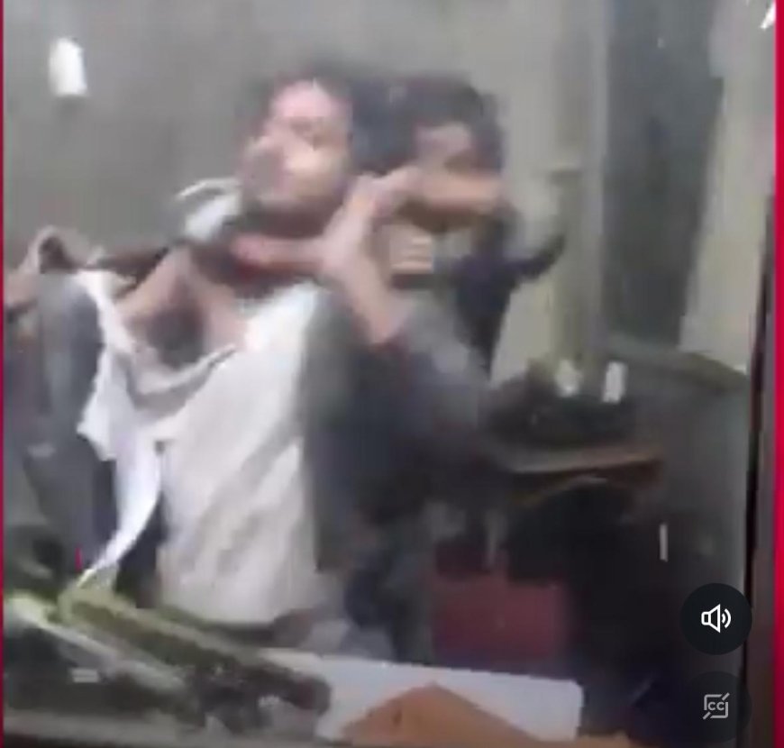 आगरा में मकान विवाद ने लिया खतरनाक रूप: टेलर की दुकान में घुसकर युवक पर जानलेवा हमला