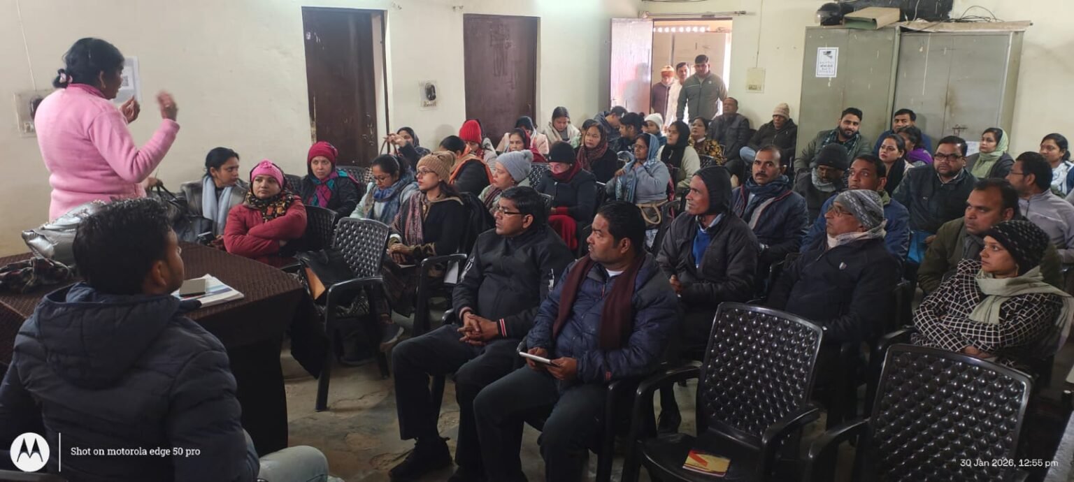 262 प्रधानाध्यापकों को शारदा प्रशिक्षण, आउट ऑफ स्कूल बच्चों के नामांकन पर विशेष फोकस