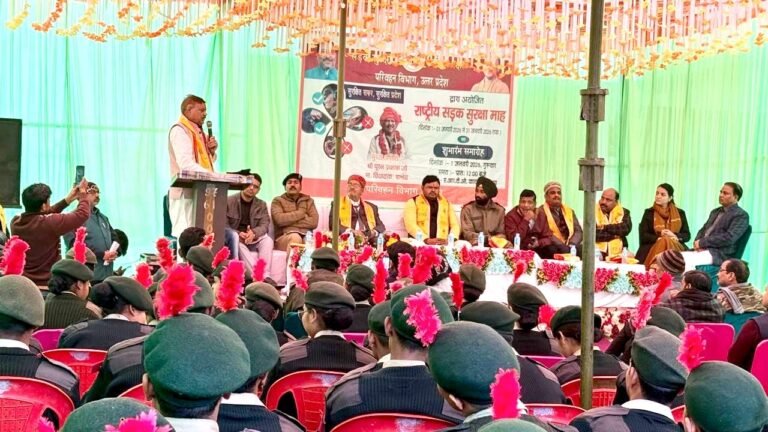 मथुरा में राष्ट्रीय सड़क सुरक्षा माह का शुभारंभ, ‘जीरो फेटेलिटी माह’ बनाने का लक्ष्य