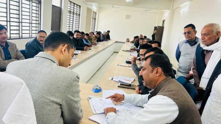 कलेक्टर ने पोरसा मुख्यालय पर जनसुनवाई कर 110 आवेदकों की समस्याएँ सुनी