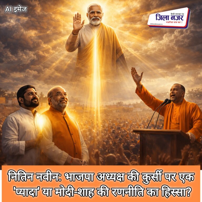 नितिन नवीन: भाजपा अध्यक्ष की कुर्सी पर एक ‘प्यादा’ या मोदी-शाह की रणनीति का हिस्सा?