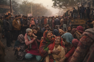 घायल युवक की इलाज के दाैरान माैत पर परिजनों का आक्रोश फूट पड़ा। लगाया जाम