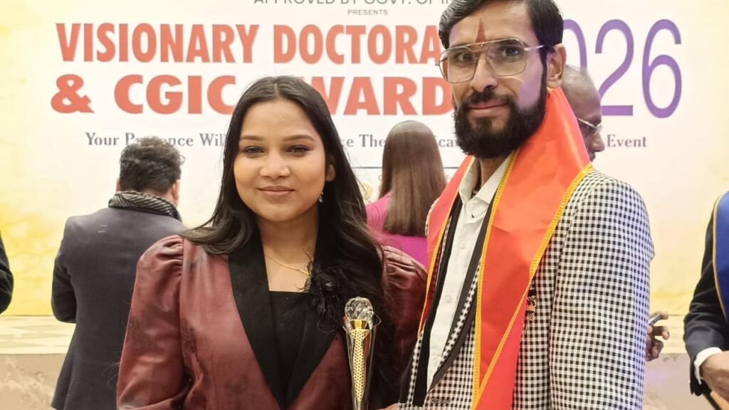 सीजीआईसी अवॉर्ड 2026,सामाजिक सेवा में योगदान को मिला सम्मान