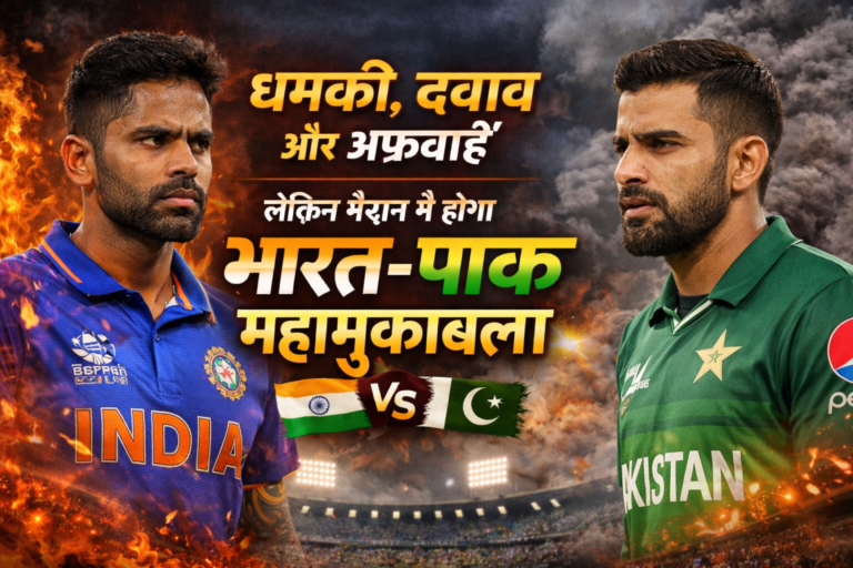 टी20 वर्ल्डकप: धमकी, दबाव और अफवाहें—लेकिन होगा भारत-पाक महामुकाबला