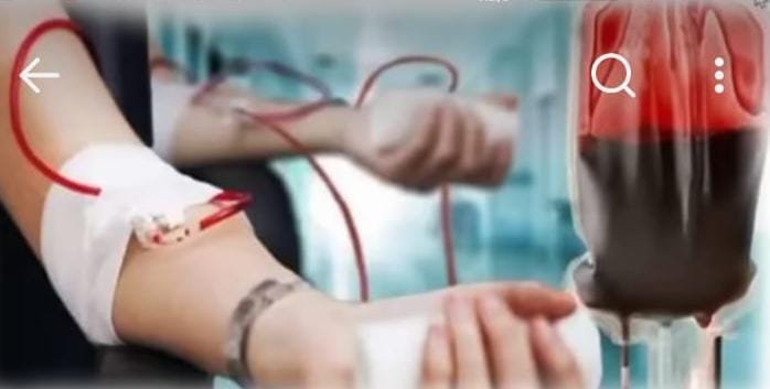 श्री राम योगा परिवार का विशाल रक्तदान शिविर आज विश्वनाथ गार्डन में