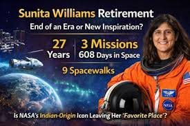 सुनीता विलियम्स की सेवानिवृत्ति: 27 साल, 608 दिन अंतरिक्ष में, 62 घंटे स्पेसवॉक – भारतीय मूल की नासा हीरो ने लिया अलविदा, स्टारलाइनर मिशन रहा आखिरी