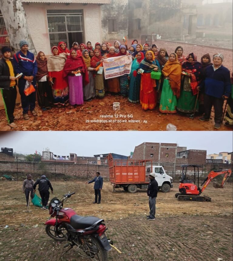 फतेहाबाद: 31 जनवरी को विराट हिंदू सम्मेलन की जोरदार तैयारियां – मेला ग्राउंड में विशाल स्टेज, युद्ध स्तर पर सफाई