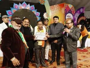 डॉ. राम कृष्ण लाल ‘जगमग’ को ‘राष्ट्रीय साहित्य मणि’ पुरस्कार