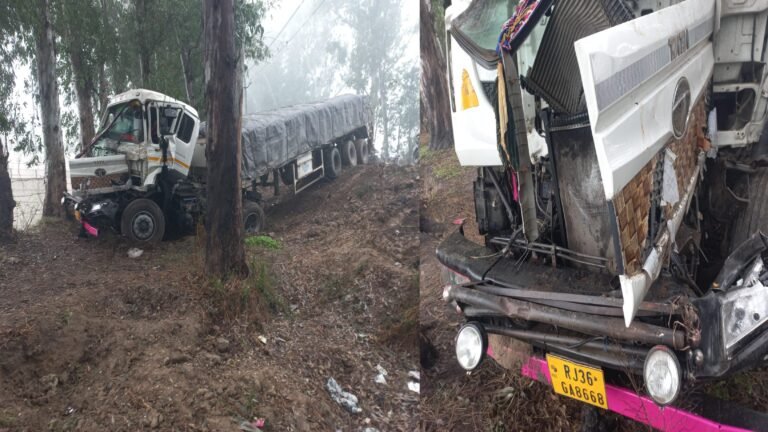 कोहरे की आगोश में मौत का खौफनाक खेल: अलीगढ़-इगलास-मथुरा मार्ग पर बस-ट्रक-बाइक की भीषण टक्कर, चमत्कार से बचीं जानें!