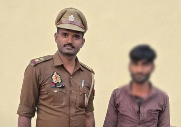 अवैध शराब बिक्री करने वाला एक अभियुक्त गिरफ्तार, 40 पौवे देशी शराब बरामद