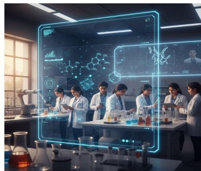 “ज्ञान की लौ में AI की चमक: रसायन विज्ञान में कृत्रिम बुद्धिमत्ता की क्रांति – DEI आगरा आगे बढ़ रहा है!”