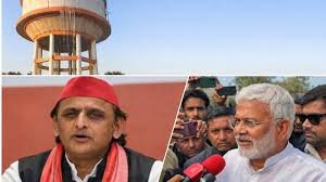 65 लाख का पानी झरना बन गया: महोबा टंकी फटने पर सियासत गरम! अखिलेश ने कहा ‘कमीशन-मिशन’, भाजपा विधायक भी बोले ‘भ्रष्टाचार के खिलाफ संघर्ष’