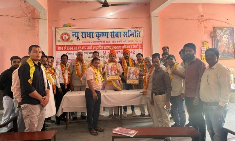 हाथरस में गूंजा महाराणा प्रताप का गौरव, भव्य अभिनंदन समारोह आयोजित