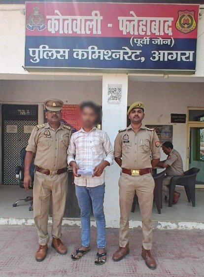 फतेहाबाद पुलिस ने लूट कांड में फरार आरोपी को किया गिरफ्तार, 10 हजार रुपये बरामद