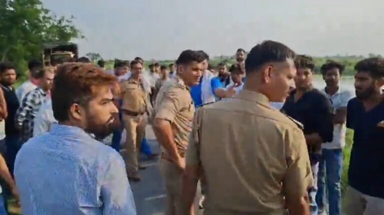 कलश विसर्जन के दौरान युवक नहर में डूबा, रेस्क्यू ऑपरेशन जारी