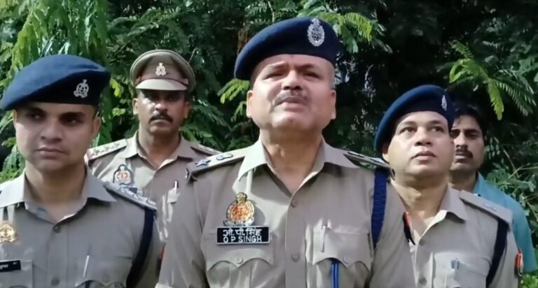 कासगंज में बाइक लूट का वांछित बदमाश पुलिस मुठभेड़ में गिरफ्तार, एसपी ने दी जानकारी