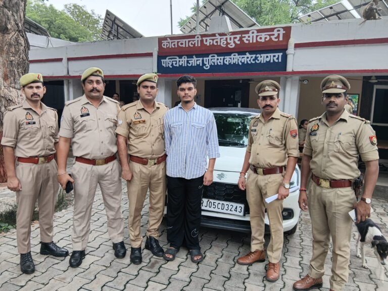हिट एंड रन मामले में वांछित आरोपी गिरफ्तार पुलिस ने आरोपी को भेजा जेल